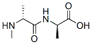 D-Alanine,  N-(N-methyl-D-alanyl)-  (9CI) Structural