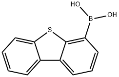 4-DIBENZOTHIOPHENEBORONIC ACID Structural