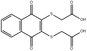 2,3-BIS(MERCAPTOACETIC ACID)-1,4-NAPHTHALENEDIONE
