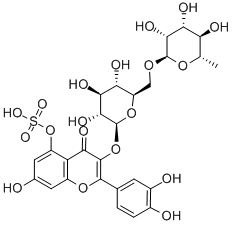 rutin sulfate Structural