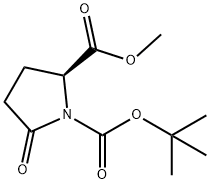 Boc-L-Pyroglutamic acid methyl ester Structural