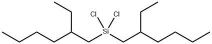 Di(2-ethylhexyl)dichlorosilane Structural