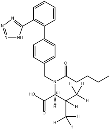 Valsartan-d8 Structural