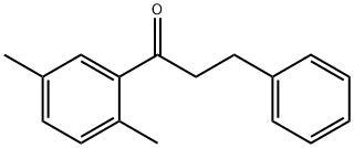 2',5'-DIMETHYL-3-PHENYLPROPIOPHENONE Structural