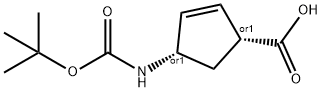 (+)-(1R,4S)-N-BOC-4-AMINOCYCLOPENT-2-ENECARBOXYLIC ACID