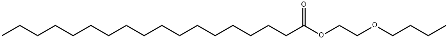 2-BUTOXYETHYL STEARATE Structural