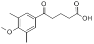 5-(3,5-DIMETHYL-4-METHOXYPHENYL)-5-OXOVALERIC ACID Structural