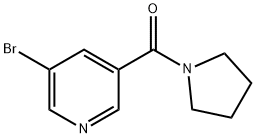 5-BROMO-3-(PYRROLIDIN-1-YLCARBONYL)PYRIDINE