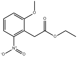 Ethyl 2-methoxy-6-nitrophenylacetate Structural