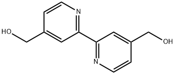 4,4'-Bis(hydroxymethyl)-2,2'-bipyridine Structural