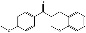 4'-METHOXY-3-(2-METHOXYPHENYL)PROPIOPHENONE Structural