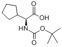 Boc-L-Cyclopentylglycine Structural