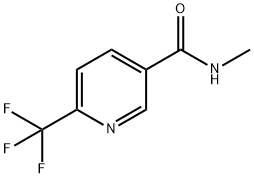N-methyl-6-(trifluoromethyl)nicotinamide Structural