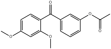 3-ACETOXY-2',4'-DIMETHOXYBENZOPHENONE