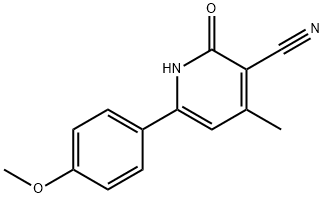 1,2-DIHYDRO-6-(4-METHOXYPHENYL)-4-METHYL-2-OXOPYRIDINE-3-CARBONITRILE