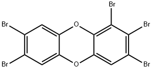 1,2,3,7,8-PENTABROMODIBENZO-P-DIOXIN Structural