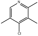 4-Chloro-2,3,5-trimethylpyridine Structural