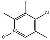 4-CHLORO-2,3,5-TRIMETHYLPYRIDINE-1-OXIDE Structural