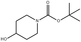 N-BOC-4-Hydroxypiperidine Structural