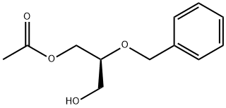 1,?3-?Propanediol, 2-?(phenylmethoxy)?-?, 1-?acetate, (2S)?- Structural