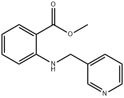 Methyl 2-[(pyridin-3-ylmethyl)amino]benzoate Structural
