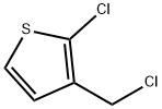 2-Chloro-3-chloromethylthiophene Structural