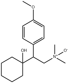 1-[2-(DiMethyloxidoaMino)-1-(4-Methoxyphenyl)ethyl]cyclohexanol Structural