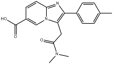 Zolpidem 6-Carboxylic Acid Structural