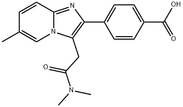 Zolpidem Phenyl-4-carboxylic Acid Structural