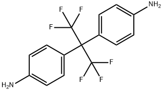 2,2-Bis(4-aminophenyl)hexafluoropropane Structural