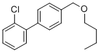 4'-(Butoxymethyl)-2-chloro-1,1'-biphenyl Structural