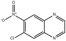 6-CHLORO-7-NITROQUINOXALINE Structural