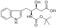 BOC-(3S,4S)-4-AMINO-3-HYDROXY-5-(3-INDOLYL)-PENTANOIC ACID