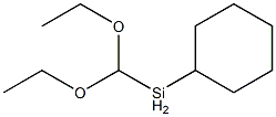 CyclohexyldiethoxyMethylsilane Structural