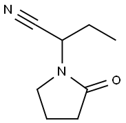 a-ethyl-2-oxo-1-Pyrrolidineacetonitrile Structural