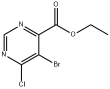 ETHYL 5-BROMO-6-CHLOROPYRIMIDINE-4-CARBOXYLATE