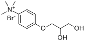 (p-(2,3-Dihydroxypropoxy)phenyl)trimethylammonium bromide