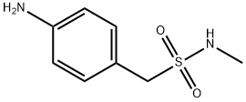 4-Amino-N-methylbenzenemethanesulfonamide Structural Picture