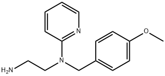 N-(4-Methoxybenzyl)-N-2-pyridinyl-1,2-ethanediamine Structural