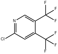 2-CHLORO-4,5-BIS(TRIFLUOROMETHYL)PYRIDINE Structural