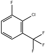 2-Chloro-3-fluorobenzotrifluoride Structural