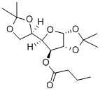 O-Butanoyl-3 di-O-isopropylidene-1,2:5,6 alpha-D-glucofurannose [Frenc h]