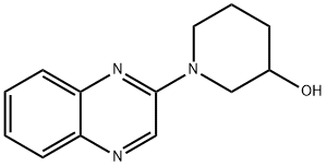 Quinoxalin-2-yl-piperidin-3-ol, 98+% C13H15N3O, MW: 229.28 Structural