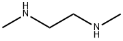 N,N'-Dimethyl-1,2-ethanediamine Structural