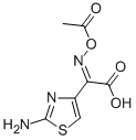 (Z)-2-(2-AMINOTHIAZOL-4-YL)-2-ACETYLOXYIMINOACETIC ACID Structural