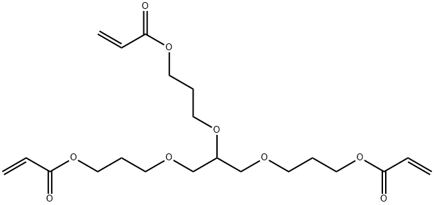 Tris(3-acryloyloxypropyl) glycerol ether Structural