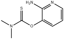 Carbamothioic acid, dimethyl-, O-(2-amino-3-pyridinyl) ester (9CI) Structural