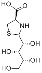 2-(D-XYLO-TETRAHYDROXYBUTYL)-4(R)-1,3-THIAZOLIDINE-4-CARBOXYLIC ACID Structural