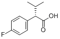 (S)-2-(4-FLUOROPHENYL) 3-METHYLBUTYRIC ACID Structural