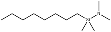 N-OCTYLDIMETHYL (DIMETHYLAMINO) SILANE Structural